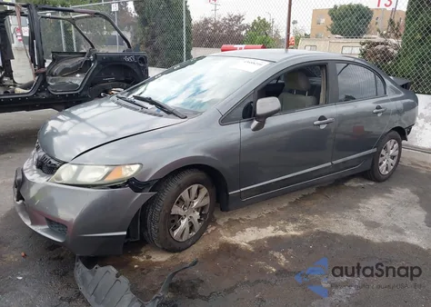2010 Honda Civic Lx из США, поврежденный, VIN 19XFA1F55AE034802